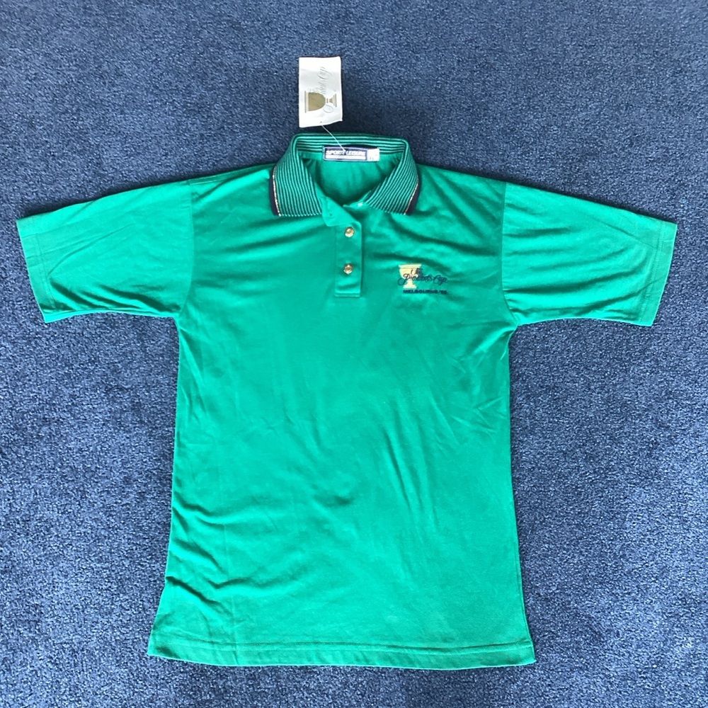 Green Women's Polo Shirt From the 1998 Melbourne President's Cup - NWT - XS